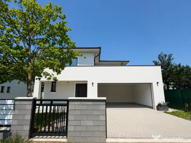 Casă nouă de vânzare în Crevedia – 150 mp utili, curte 550 mp