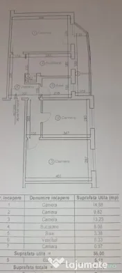 Apartament de 3 camere- boxa | Astra-Berzei