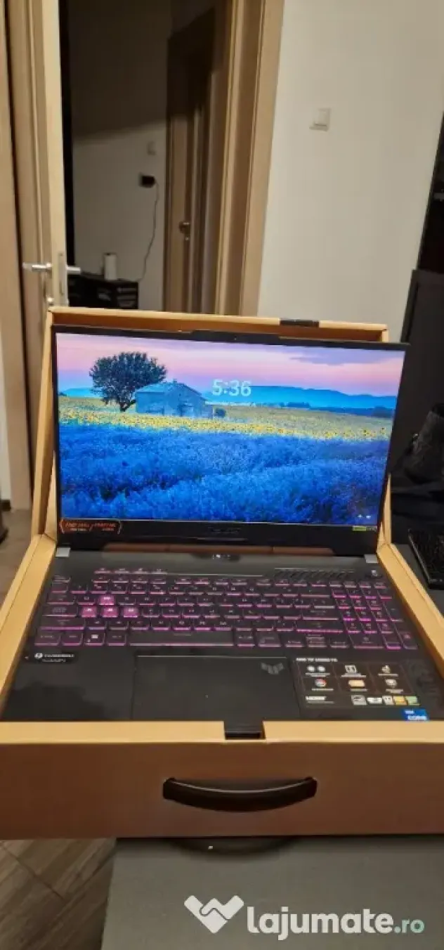 Laptop Gaming ASUS TUF F15 FX507VU – NOU– i7 4050 16GbDDR5
