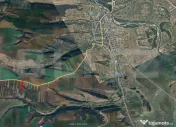 Teren investiție, 14.000 mp extravilan, deschidere 33 ml DE 