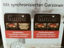 Friteuză cu aer cald  Maxxmee, cameră dublă, 11  litri
