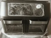 Friteuză cu aer cald  Maxxmee, cameră dublă, 11  litri 