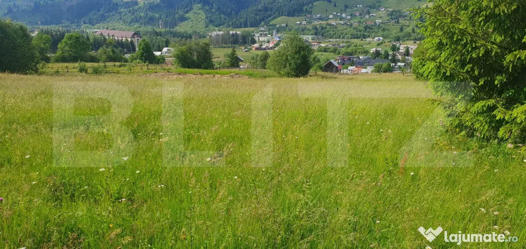 Teren 3312 mp, partial intravilan, zona Vatra Dornei