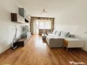 Apartament 2 camere, mobilat modern, cu terasă și parcare 