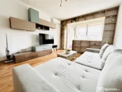 Apartament 2 camere, mobilat modern, cu terasă și parcare 