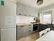 Apartament 2 camere, mobilat modern, cu terasă și parcare 