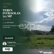 TEREN INTRAVILAN 712 MP | 17 ML DESCHIDERE | UTILITĂȚI | A