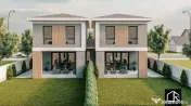 Duplex despartit prin camera tehnica - personalizare interio 
