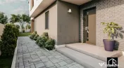 Duplex despartit prin camera tehnica - personalizare interio 