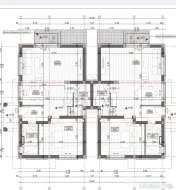 Duplex despartit prin camera tehnica - bucatarie inchisa - l 