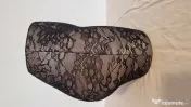 Manechin Șezut Original Victoria's Secret - Black Floral Fishnet 