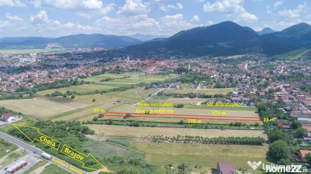 Teren intravilan, 6000 mp, Turcheş - Săcele