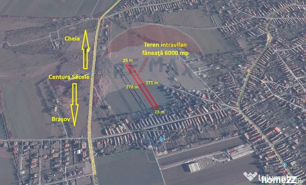 Teren intravilan, 6000 mp, Turcheş - Săcele