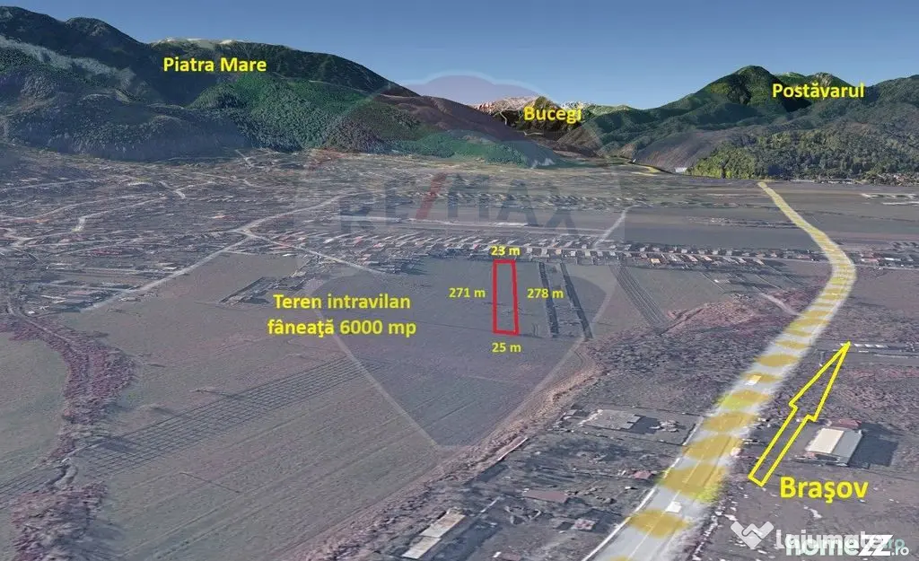 Teren intravilan, 6000 mp, Turcheş - Săcele
