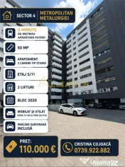 Sector 4 | Metropolitan Metalurgiei | Apartament 2 camere ti 