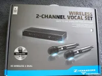 Sistem 2 Microfoane Wireless Sennheiser XSW 1-835 Dual – Ca Nou / Complet 