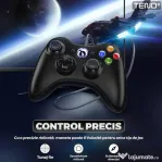 Controller Xbox 360 PC Cu Fir Maneta Gamepad Calculator Consola Xbox 360 NOU