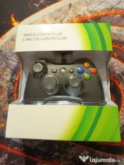 Controller Xbox 360 PC Cu Fir Maneta Gaming Calculator Consola Xbox 360 Slim NOU 
