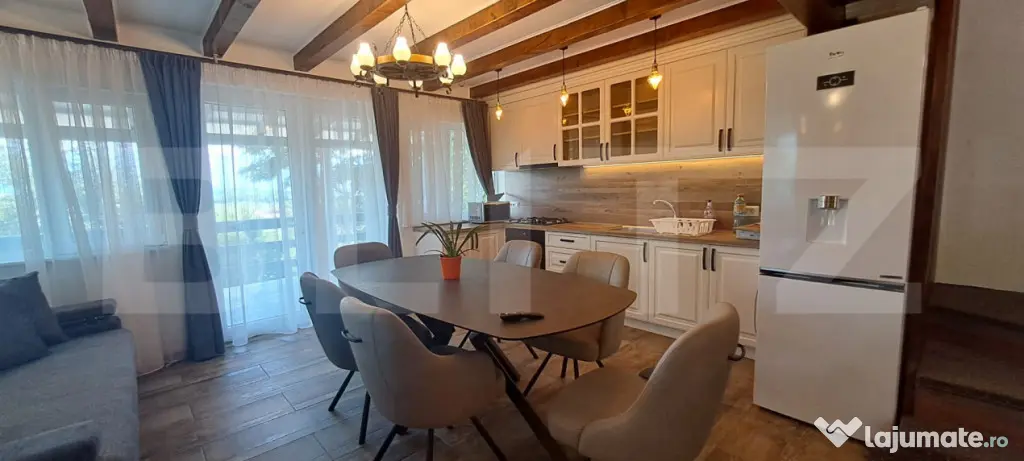 Casă inteligentă, cu influențe scandinave – priveliște
