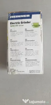 Rasnita de cafea Heinner HCG-150P, 150W, 50 g, Alb 