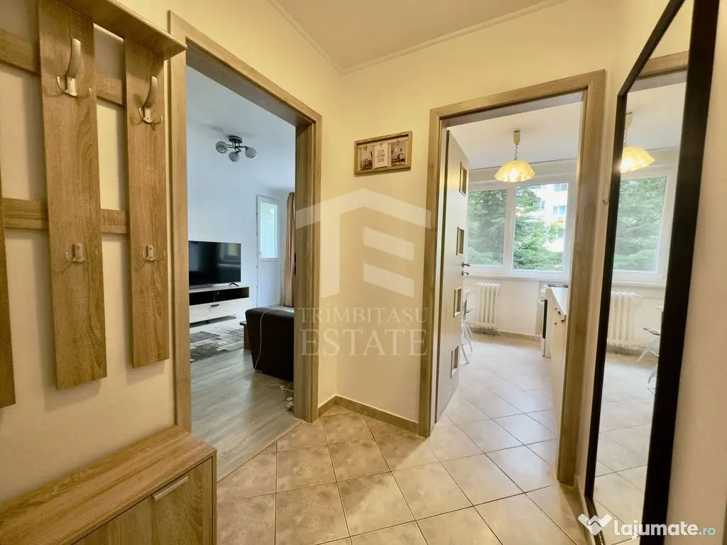 Apartament 2 camere renovat la 13 minute METROU Obor