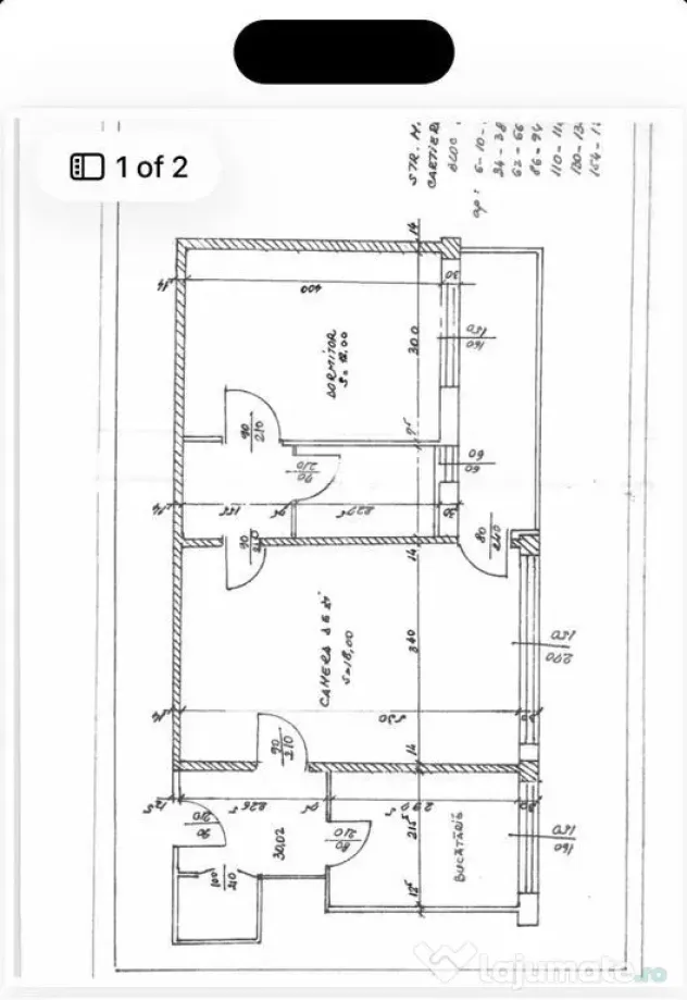 Apartament 2 camere renovat la 13 minute METROU Obor