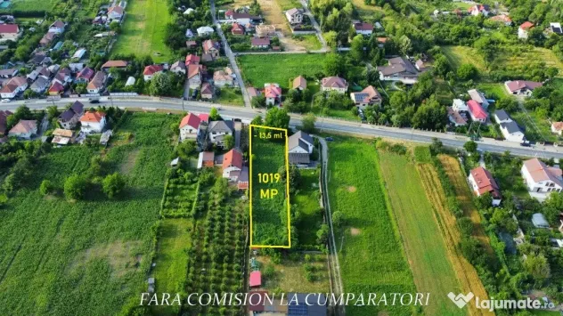 VLADESTI - TEREN 1019 MP, DESCHIDERE LA DN