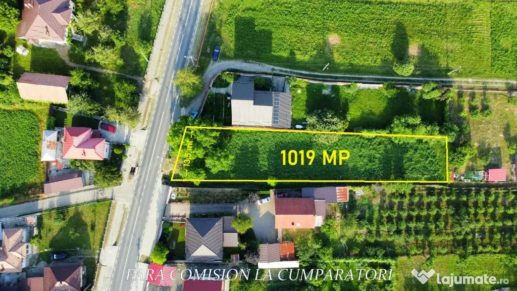 VLADESTI - TEREN 1019 MP, DESCHIDERE LA DN