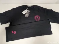 Tricou Chrome Hearts Black Pink S