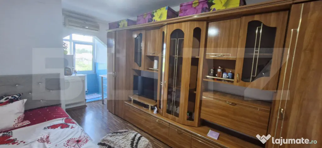 Garsonieră 23 mp, centrală proprie & AC, zona Târgoviște
