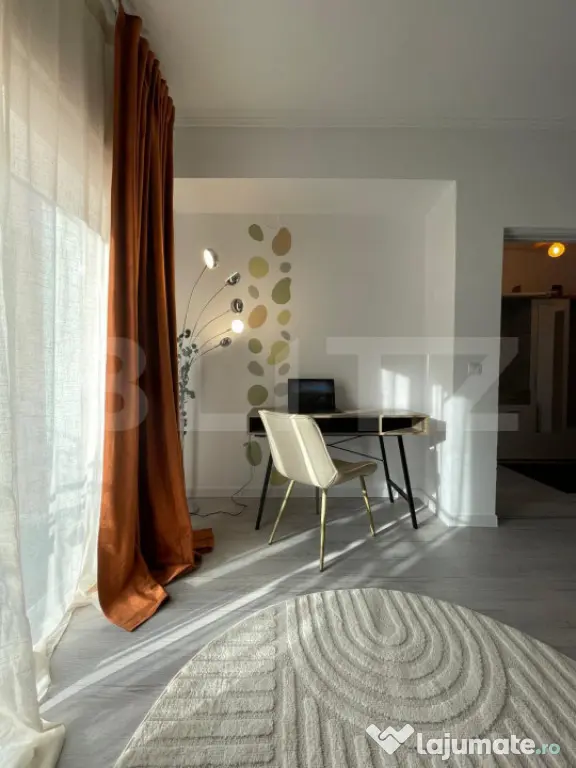 Apartament 2 camere, semidecomandat, zona Florilor-balcon