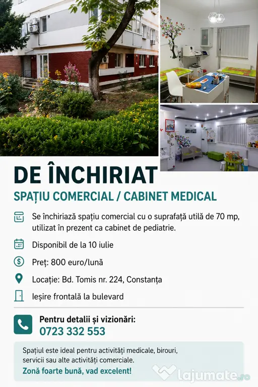 De inchiriat - Spatiu Comercial - Constanta