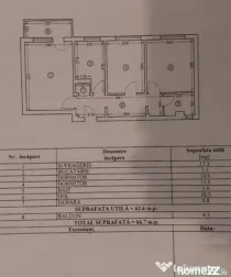 Apartament 3 camere de vânzare în Tomis Nord - Ciresica |