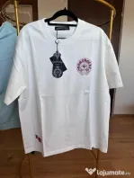 Tricou Chrome Hearts White Pink M