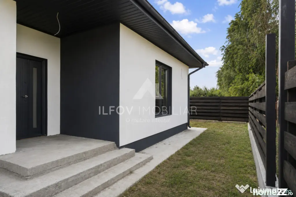 Casă 142mp, 750mp teren, Ghermănești, pădure, utilităț