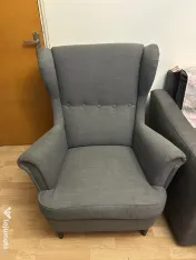 Două fotolii gri Ikea condiție excelentă