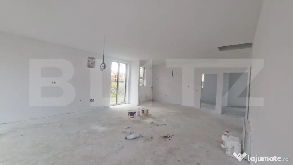Casa cu toate utilitatiile 4 camere, 2bai ,470 m teren Sanpe