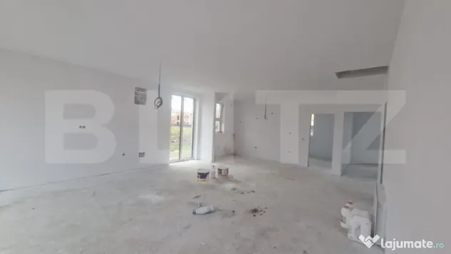 Casa cu toate utilitatiile 4 camere, 2bai ,470 m teren Sanpe
