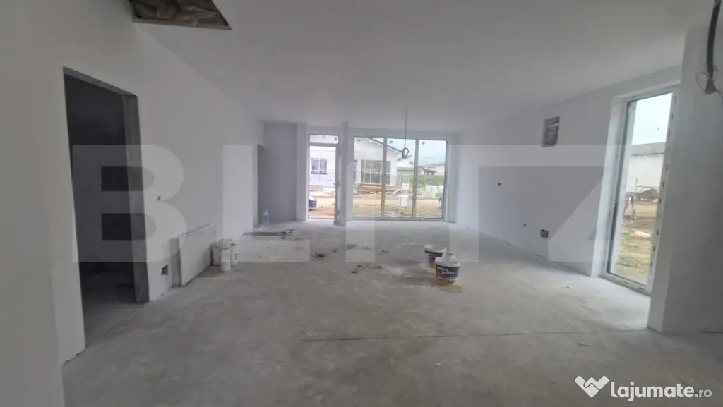 Casa cu toate utilitatiile 4 camere, 2bai ,470 m teren Sanpe