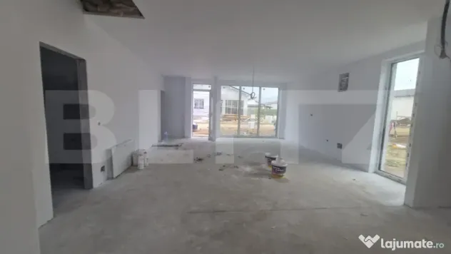 Casa cu toate utilitatiile 4 camere, 2bai ,470 m teren Sanpe