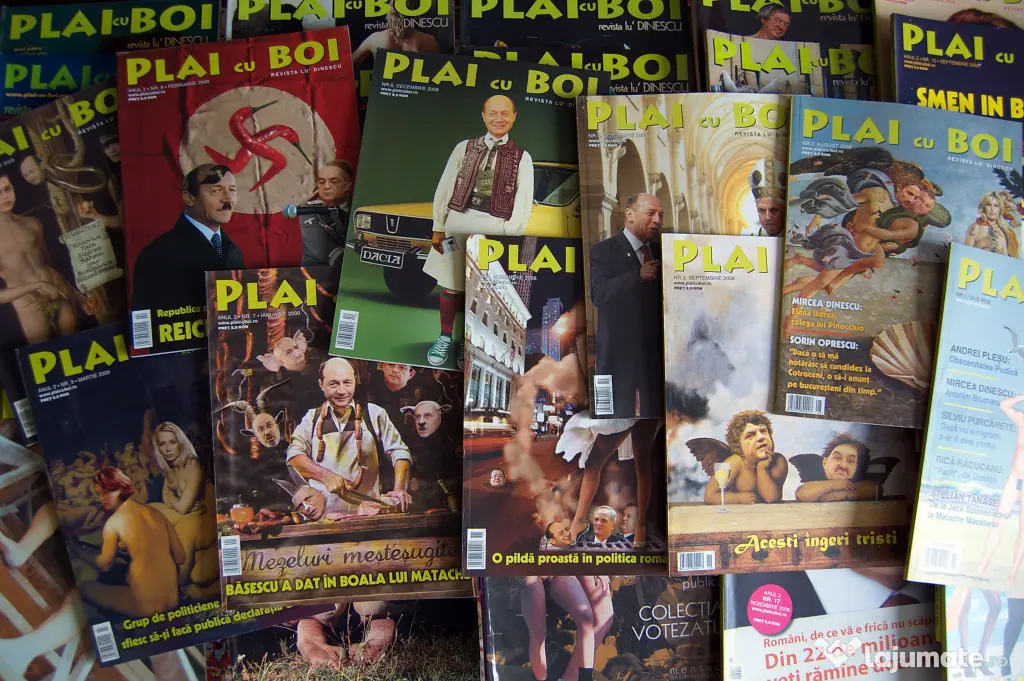 Colecție completă Plai cu boi revista lu' Dinescu