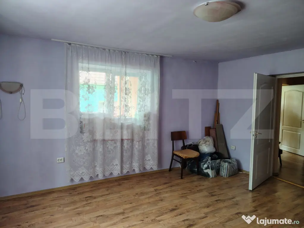 Casă individuală solidă și armonioasă, 55 mp, teren 830