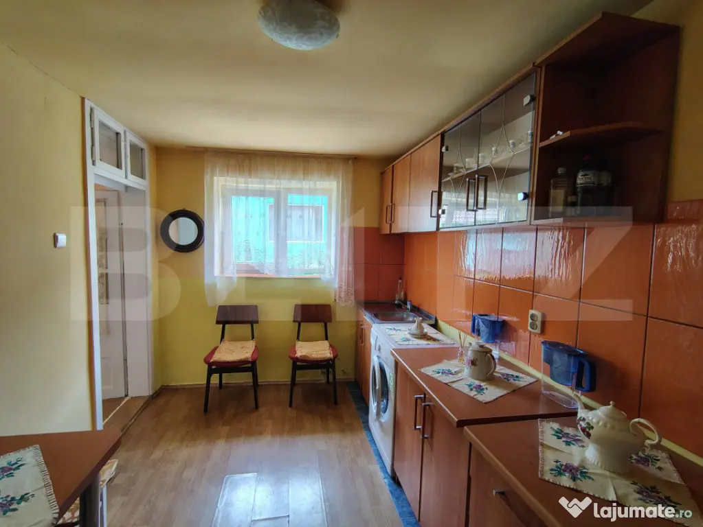 Casă individuală solidă și armonioasă, 55 mp, teren 830