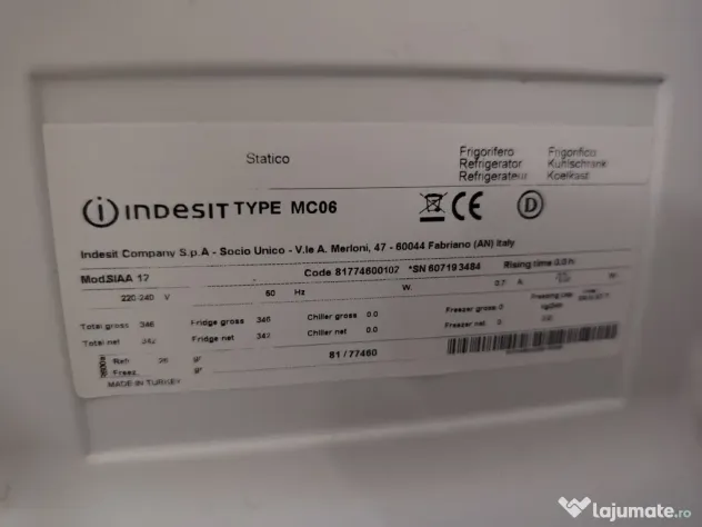 Frigider Indesit