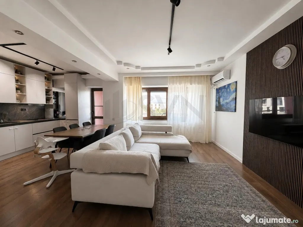 Apartament 3 camere I Mobilat I Parcare I Padurea Baneasa
