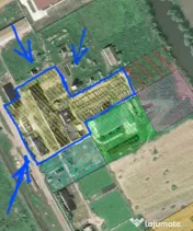 Proprietate industriala masiva 19.485 mp de vanzare in Ludus 