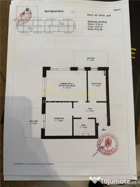 De – Apartament 2 Cam in Hills Splai