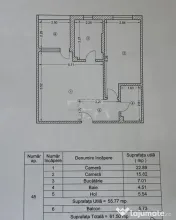 2 camere Mihai Bravu, centrală, parcare, et. 3, an 2018, me