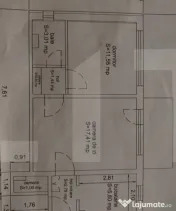 Apartament cu 2 camere 