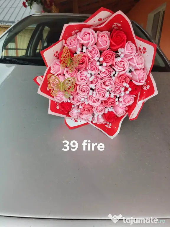Flori din săpun parfumat